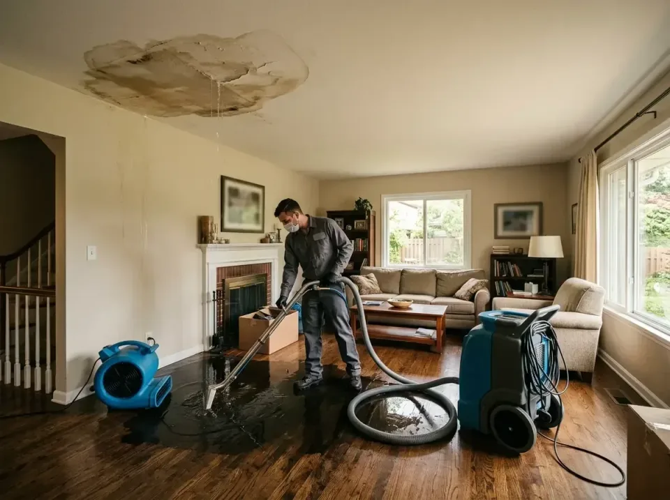 attic-pipe-burst-ceiling-drip-008 — frequently asked questions, Water Damage Restoration & Carpet Care in Keasbey, NJ